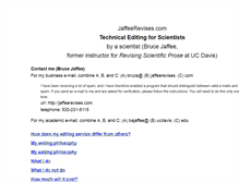 Tablet Screenshot of jaffeerevises.com